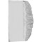 Ekena Millwork 2 1/2"W 4 1/4"H x 1 5/8"P Adonis Panel Moulding Center PML04X01AD - alternate 2